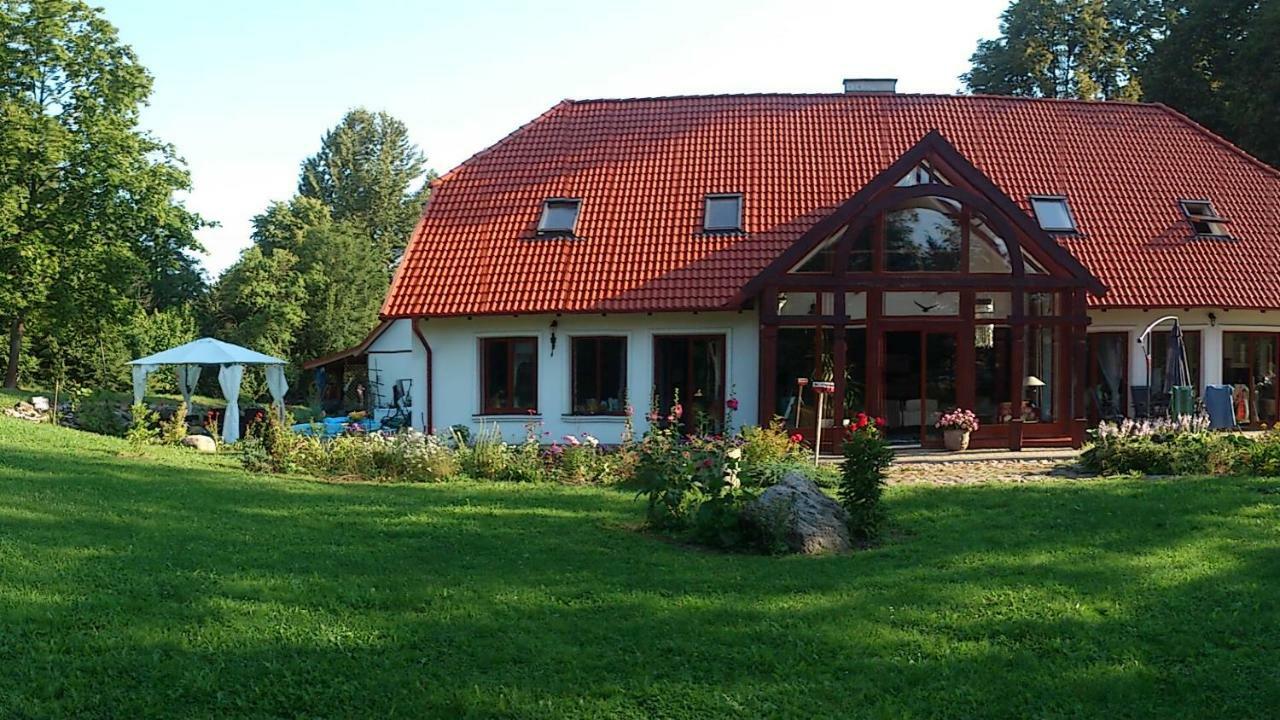 Poza Zgielkiem Vila Węgorzewo Exterior foto